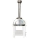 Horno de leña de Acero Inox de 75 cm sin Carro para Pan Pizza Empanda