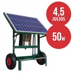 Pastor eléctrico Solar 50 w Zarpazo 12 v Móvil