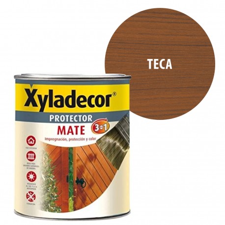 Xyladecor Protector Mate Extra 3en1 2,5 L Teca