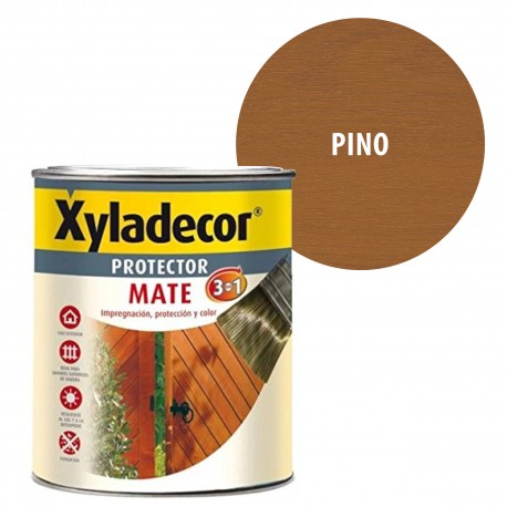 Xyladecor Protector Mate Extra 3en1 Pino 750 ml 2,5 5 L