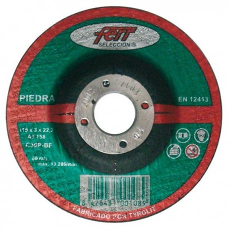 Disco Abrasivo Corte Piedra 230x3x22,2 FERR