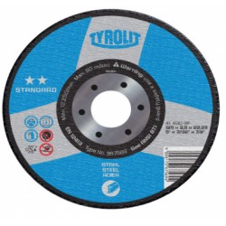 Disco corte metal tyrolit 350X3.5X25.4 A60P4BF43M