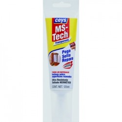 Adhesivo Ms- tech Ceys translúcido 125ml