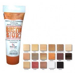 masilla reparadora madera Ziur castaño