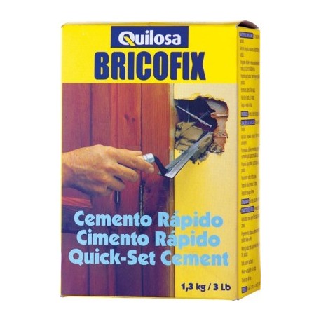 cemento rápido bricofix quilosa 1.3Kg