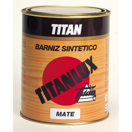 barniz sintético mate titan madera 500ml
