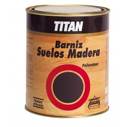 Barniz suelos madera Titan satinado 500 ML