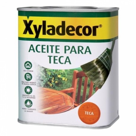 aceite teca xyladecor miel 750ml