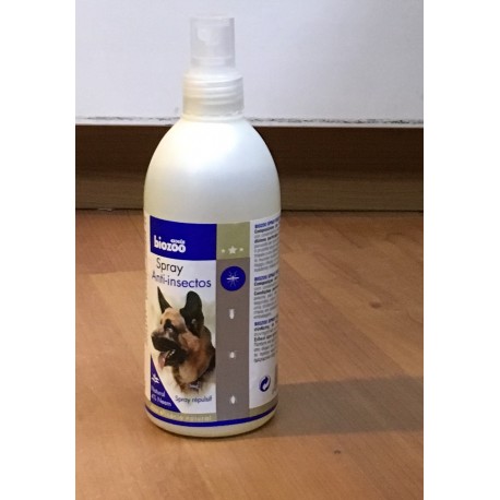 Spray anti-insectos Biozoo para perros 300 ml.