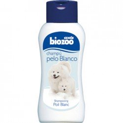 Champú para perros pelo blanco Biozoo 250 ml.