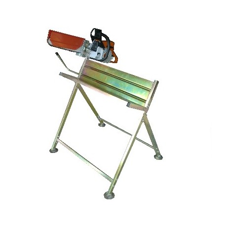 Caballete para troncos motosierra plegables