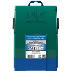 Juego de brocas Heller HSS laminado 18371 25 uds