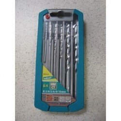 Juego de brocas para piedra Wolcraft 6 unidades 