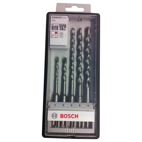 Juego de brocas Bosch SDS-PLUS X5L 5 unidades 