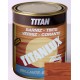 Barniz tinte sintético brillante Titan 2 capas 1 LT