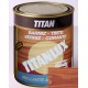 Barniz tinte sintético brillante Titan 2 capas 1 LT