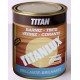 Barniz tinte sintético brillante Titan 2 capas 500 ML