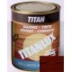 Barniz tinte sintético brillante Titan 2 capas 500 ML