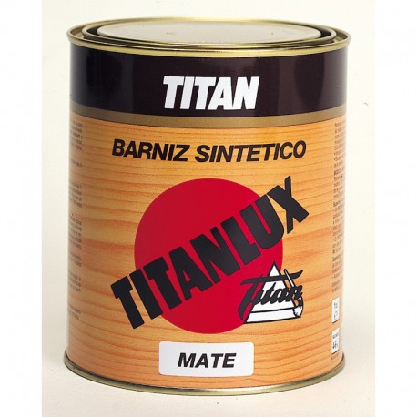 Barniz sintético Titan mate madera 4 LT