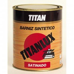 Barniz sintético Titan satinado madera 4 LT