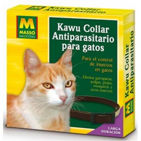 Collar antiparasitario gatos
