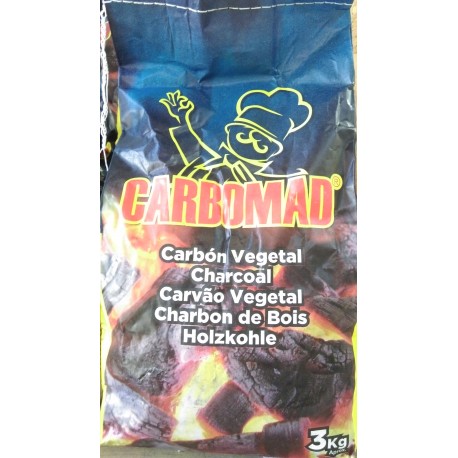 Carbón vegetal barbacoa saco 15 kg