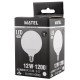 Bombilla led globo E27 12w