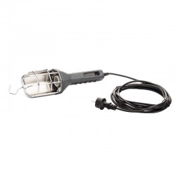 Lámpara portátil reforzada con interruptor 100W FAMATEL 2432