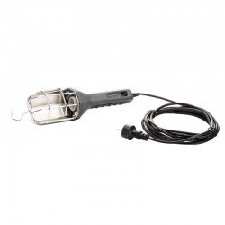 Lámpara portátil reforzada con interruptor 100W FAMATEL 2432