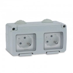 Base Doble Superficie Estanco IP55 FAMATEL 19071