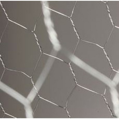 Malla triple torsion para gallinas y conejos luz de 51mm - 1,5x50mtr.