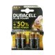 Pila AA Duracell Plus Power LR06 Pack 4 unidades