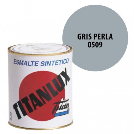 Esmalte Sintetico Gris Perla 509 Titanlux Interior-Exterior Brillo