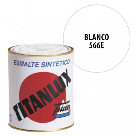 Esmalte Sintetico Blanco 566E Titanlux Exterior Brillo