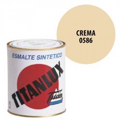 Esmalte Sintético Crema 586 Titanlux Interior-Exterior Brillo