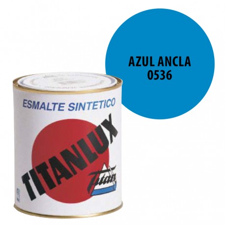 Esmalte Sintetico Azul Ancla 536 Titanlux Interior-Exterior Brillo