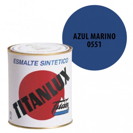 Esmalte Sintetico Azul Marino 551 Titanlux Interior-Exterior Brillo