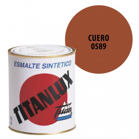 Esmalte Sintetico Cuero 589 Titanlux Interior-Exterior Brillo