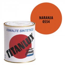 Esmalte Sintético Naranja 554 Titanlux Interior-Exterior Brillo
