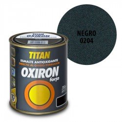Esmalte Antioxidante Negro 204 Oxiron Interior Exterior Forja
