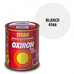Esmalte Antioxidante Blanco 4566 Oxiron Interior Exterior Liso Brillante