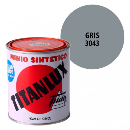 Minio Sintetico Gris 3043 Titanlux Interior-Exterior Titan