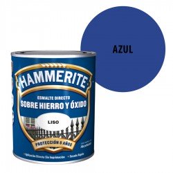 Esmalte Antioxidante Azul Hammerite Exterior Liso Brillante