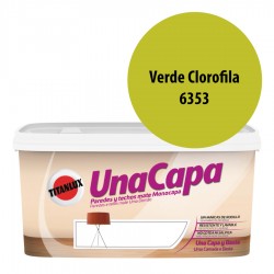 Titan una Capa Verde Clorofila 6353 Pintura Mate