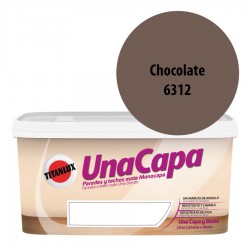 Titan una Capa Chocolate 6312 Pintura MATE