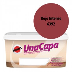 Titan una Capa Rojo Intenso 6392 Pintura MATE